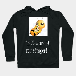 bee funny cool Hoodie